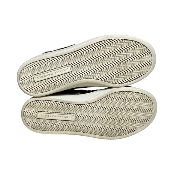 Loeffler Randall Elliot Calf Hair Leopard Print Fashion Sneakers Women's Size 8 - Picture 11 of 14